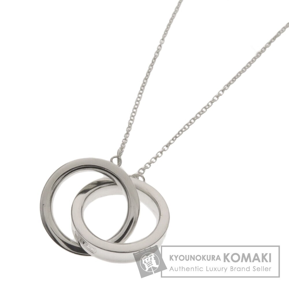 Tiffany Interlocking Necklace Silver